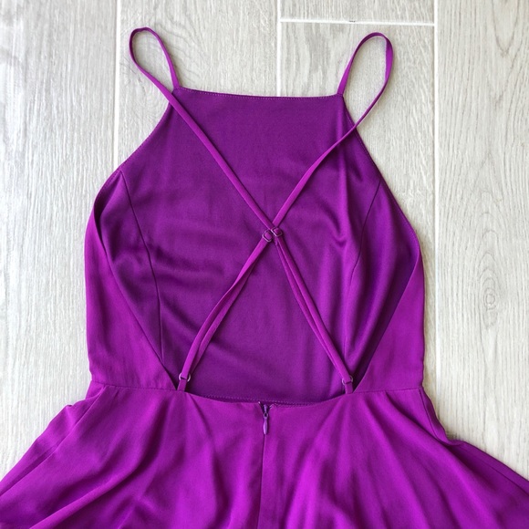 Lulu’s Mythical kind of Love magenta maxi dress - Picture 6 of 9